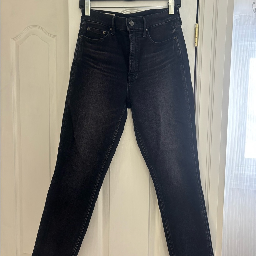 GAP High Rise Vintage Jeans in Black